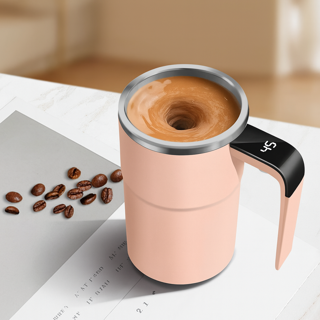 Smart Self-Stirring Coffee Mug